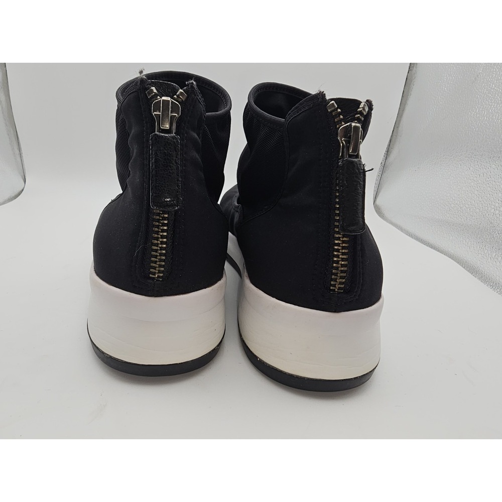 Eileen Fisher Women's Shoes Size 9.6 Black Ankle Stretch Knit Mesh - Picture 6 of 10
